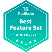 TrustRadius: Best Feature Set 2023