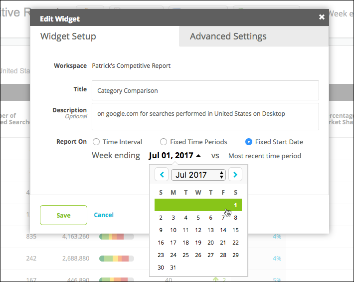 Updates to the Conductor SEO Platform include offering fixed time periods to our date ranges