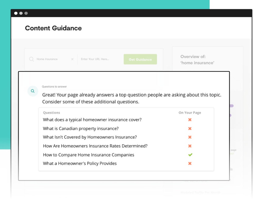 Conductor Content Guidance questions insight feature release