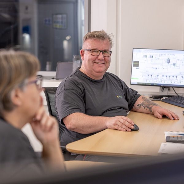 Kenneth Jørgensen, produktion hos AKD i Toftlund