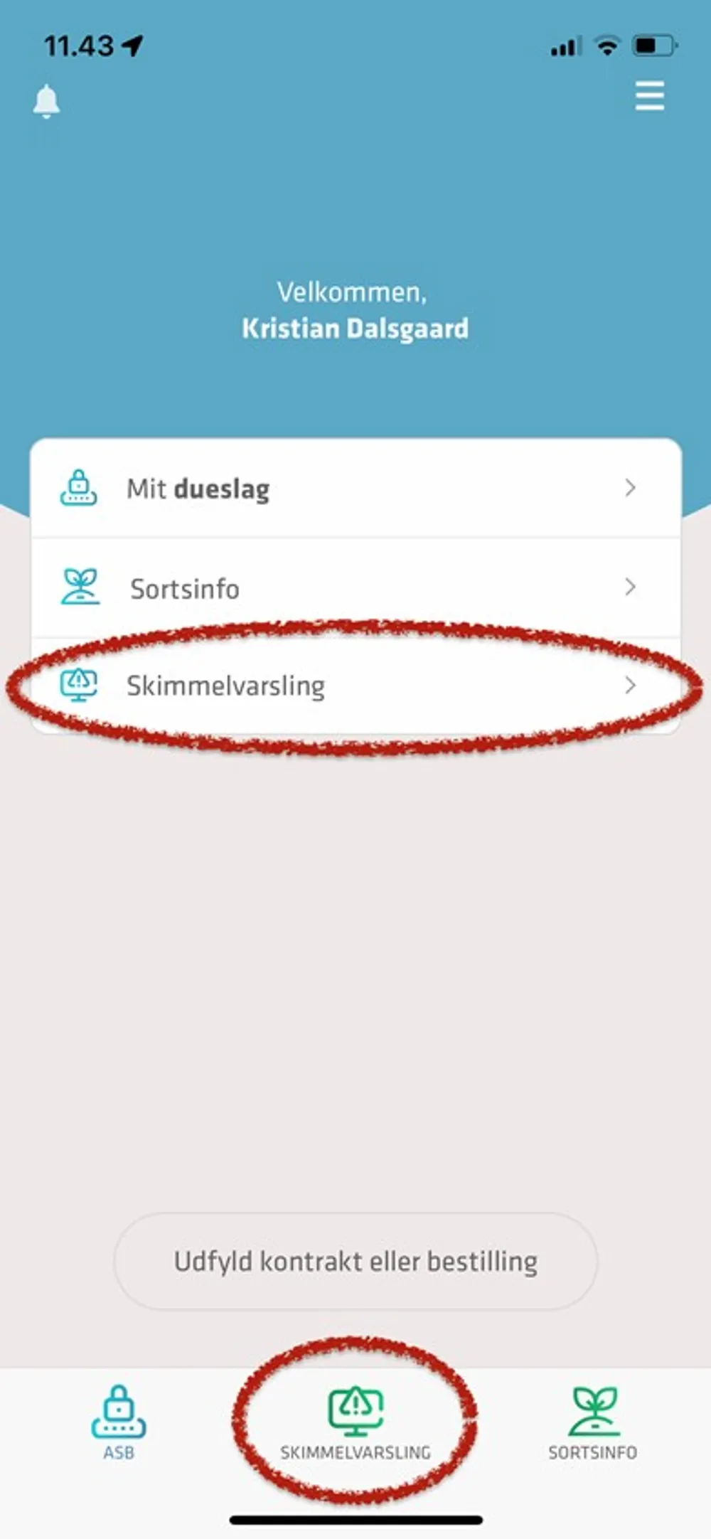 Årets første skimmelvarsling – men endnu intet behov for skimmelbehandling