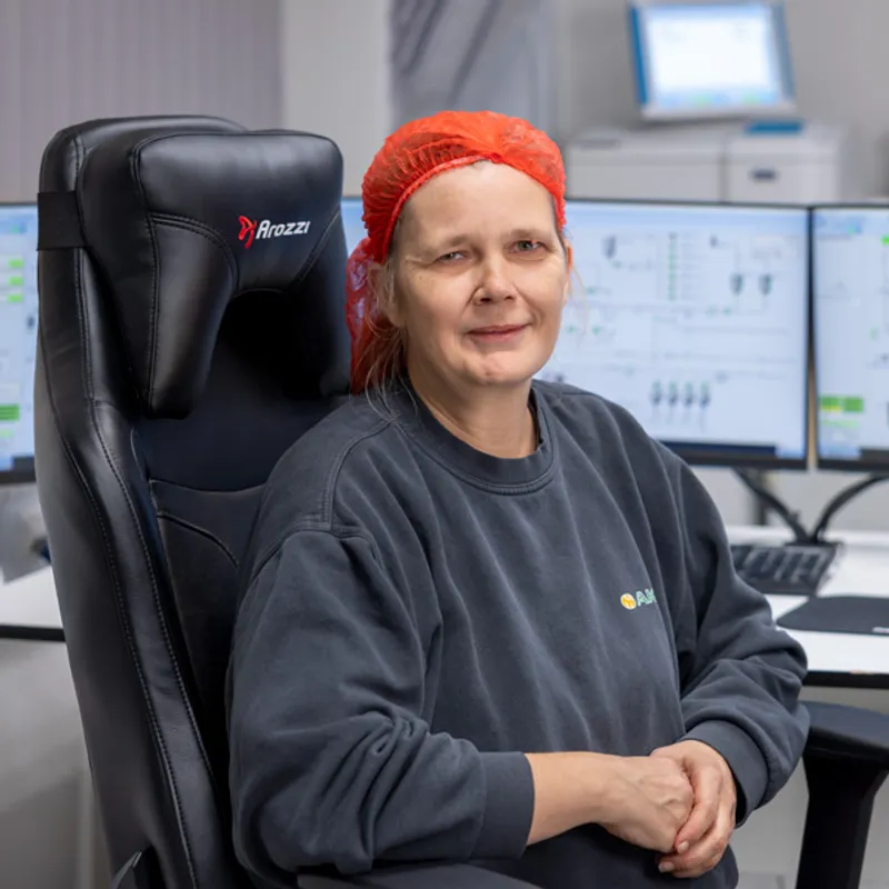 Ditte Sandahl Jønssøn, procesoperatør hos AKD i Brande