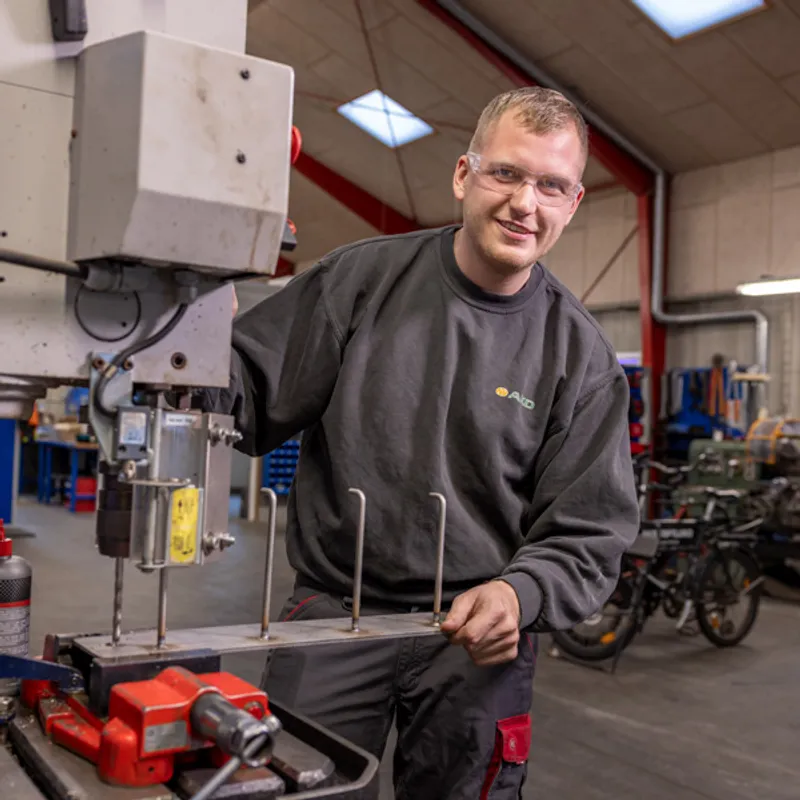 Jonas Føns Rasmussen, vedligehold hos AKD i Toftlund