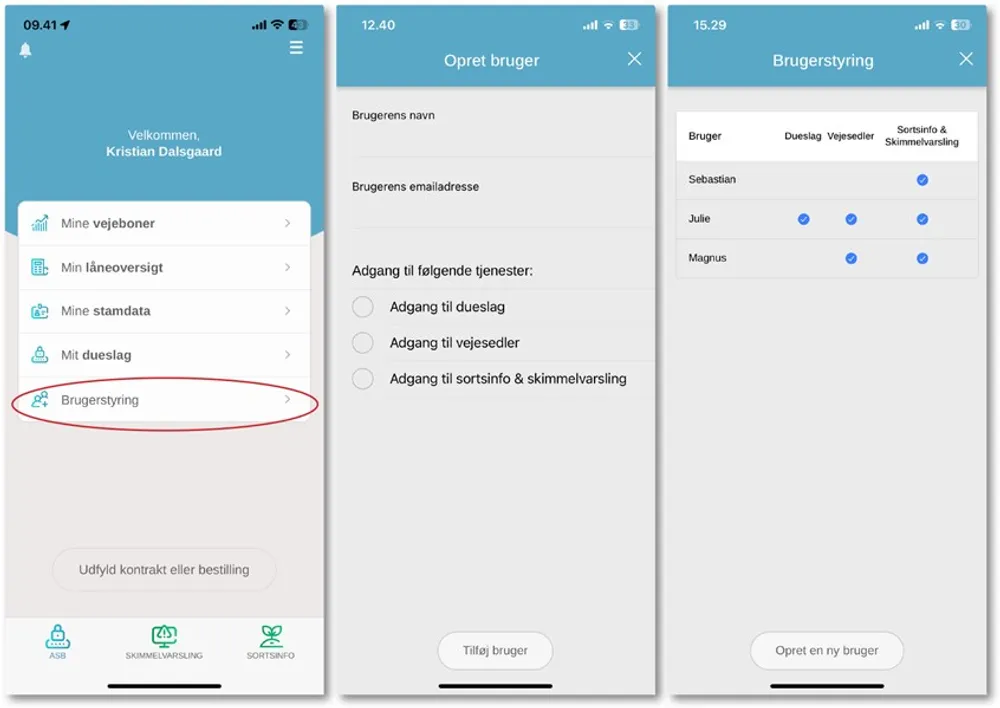 Nu er det muligt at dele Avlerinfo Selvbetjening med dine medarbejdere