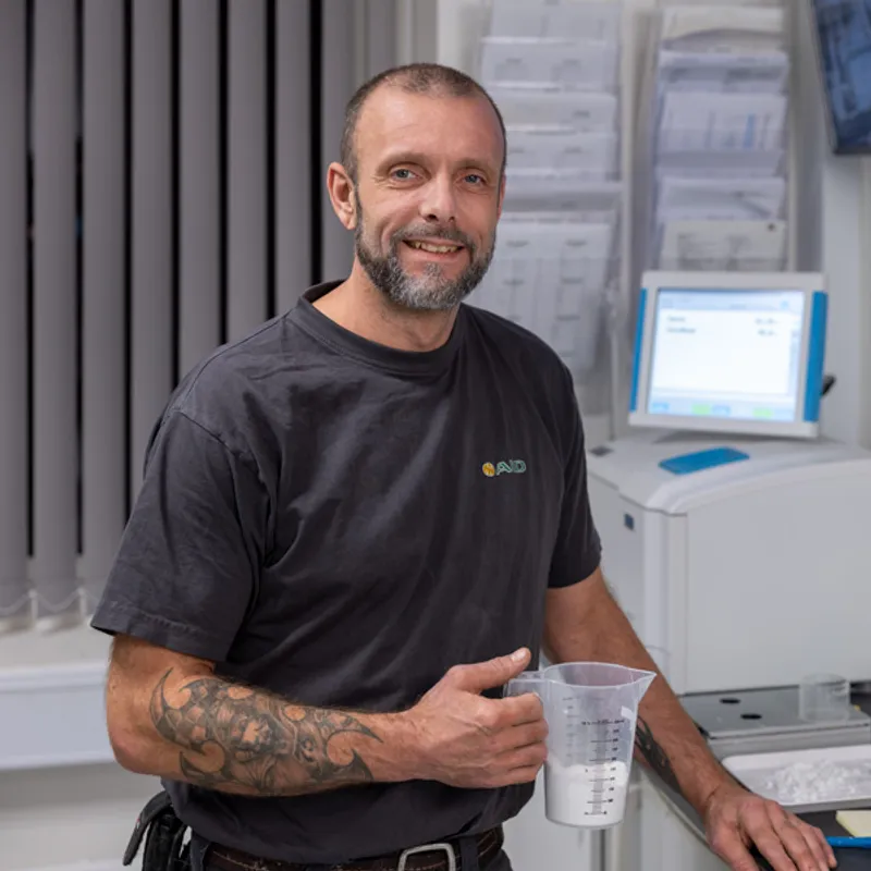 Henrik Jørgensen, procesoperatør hos AKD i Brande