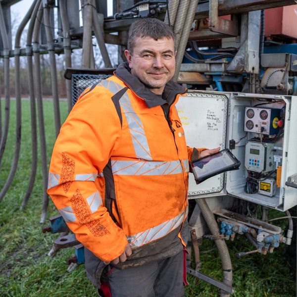 Morten Nissen, driftsleder landbrug hos AKD i Brande