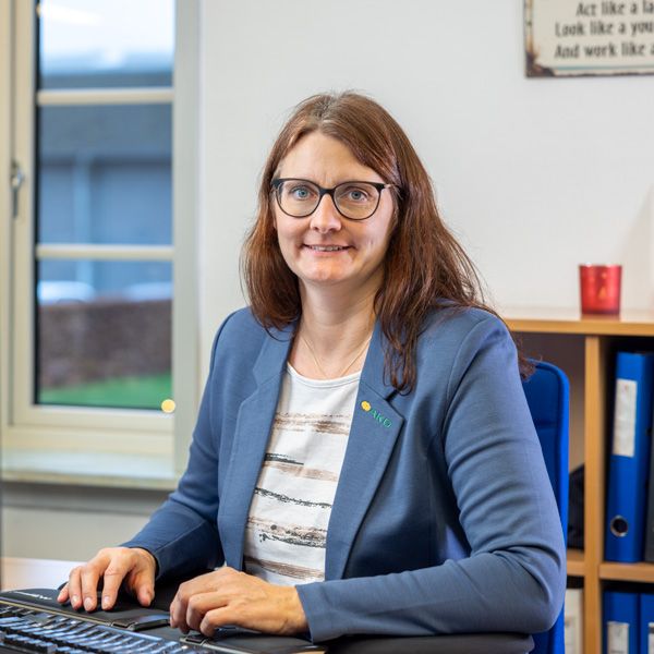 Majbritt Friis Christensen, administrativ medarbejder hos AKD i Toftlund