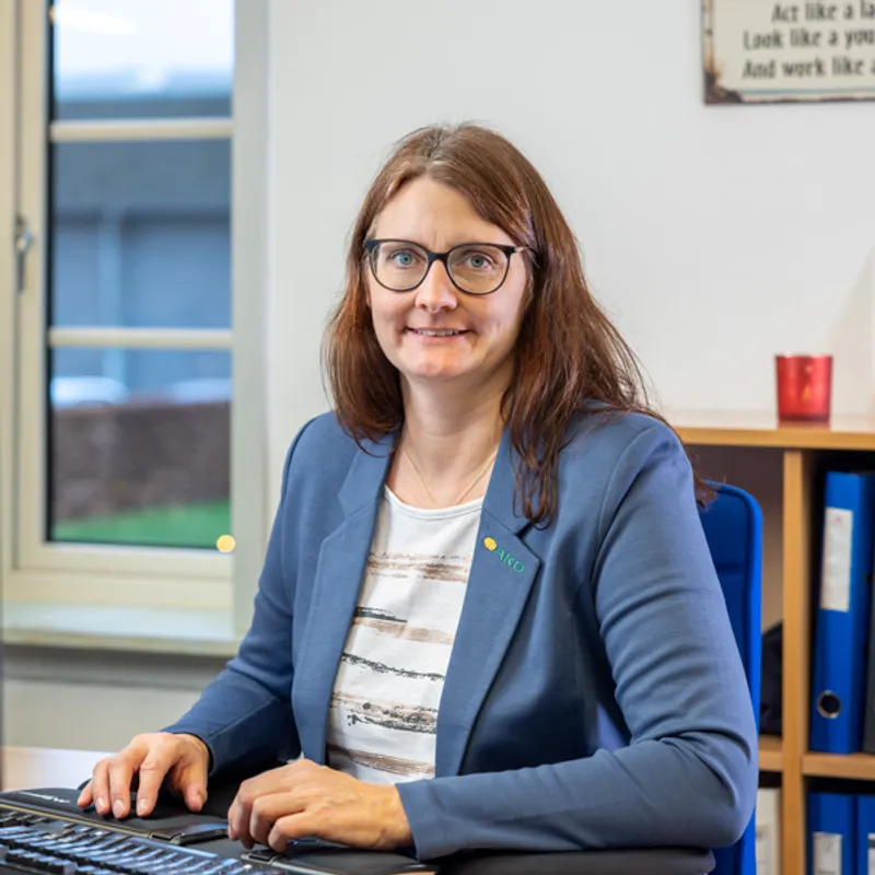 Majbritt Friis Christensen, administrativ medarbejder hos AKD i Toftlund