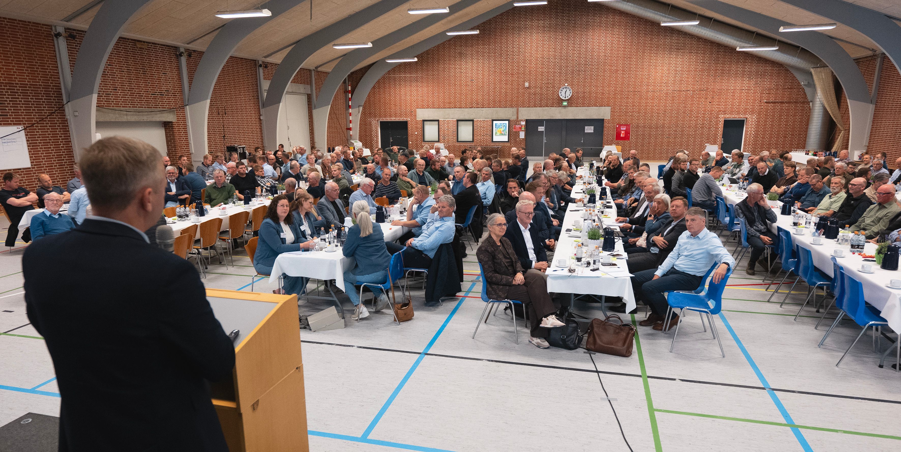 Der var et godt fremmøde og god spørgelyst på generalforsamlingen.