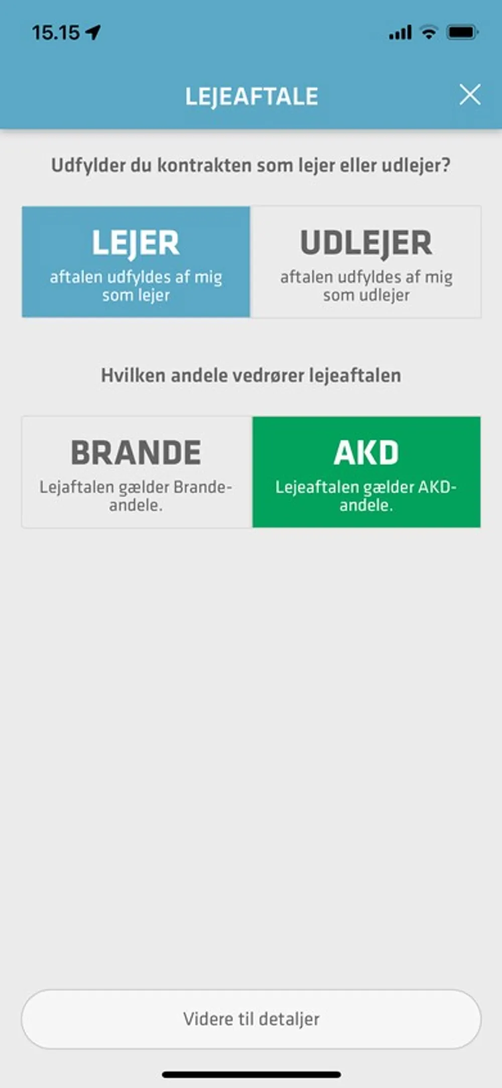 Indgåelse af lejeaftaler for 2023-2024