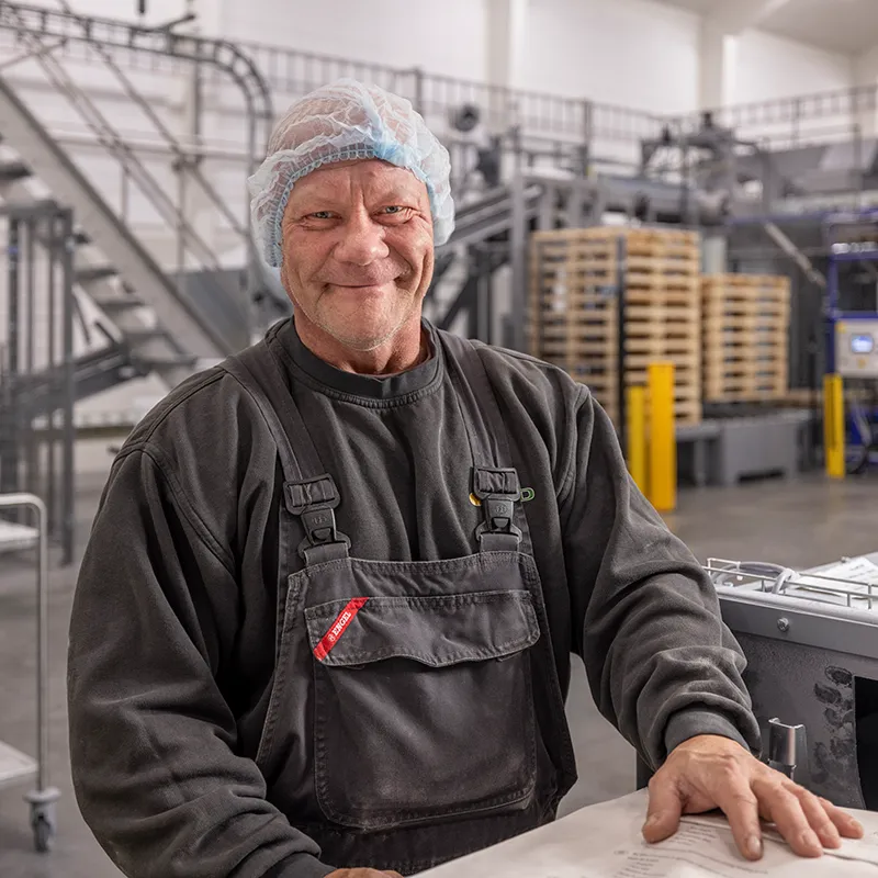 Michael Jakobsen, lager hos AKD i Toftlund