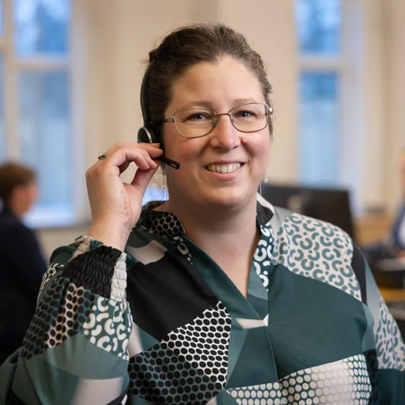 Anja Ry Milton, administrativ medarbejder hos AKD i Brande