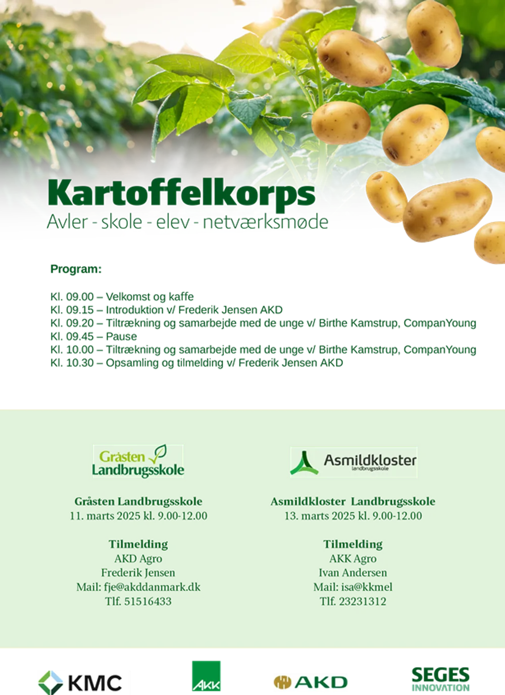 Invitation til Kartoffelkorpset