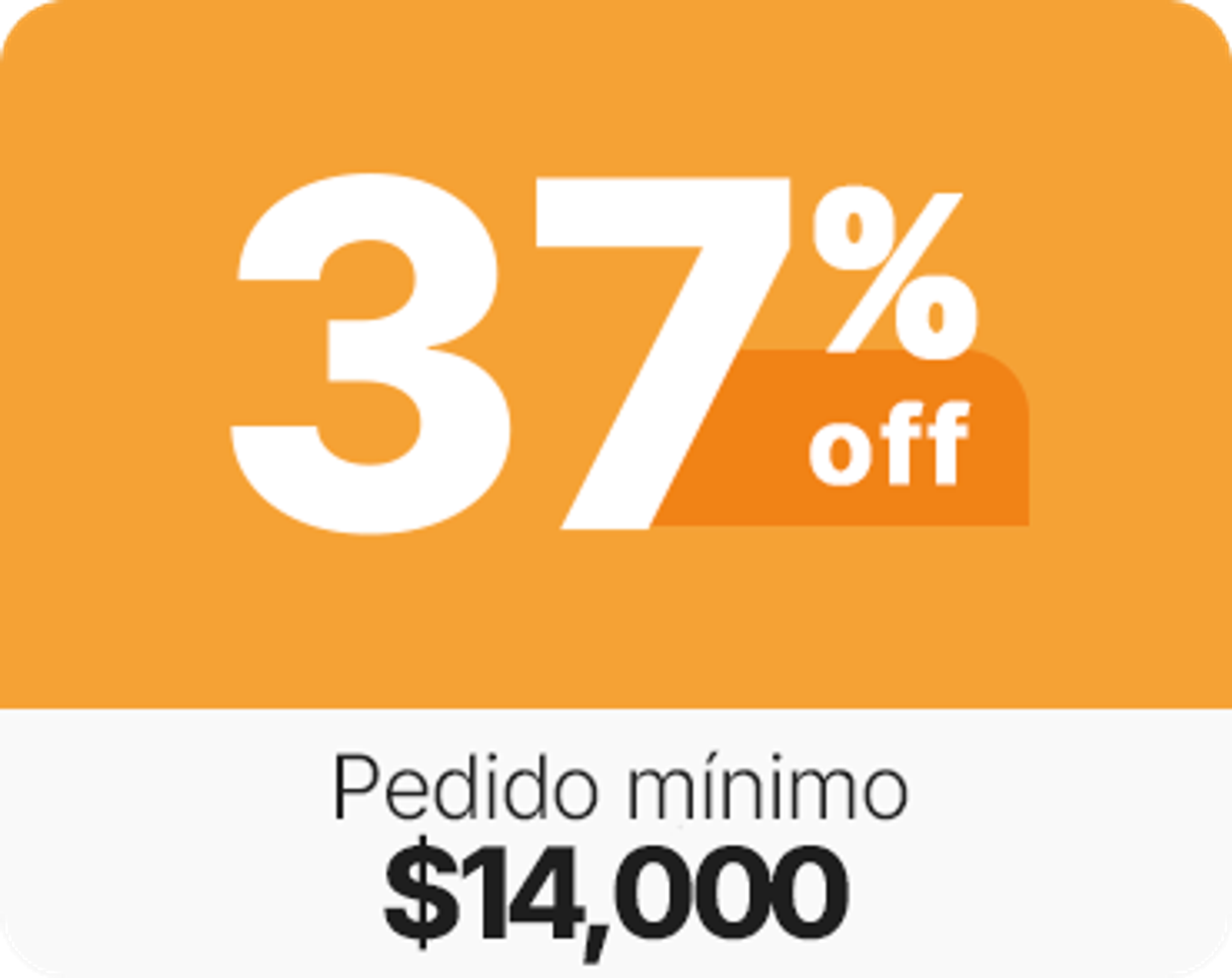 Descuento 37%