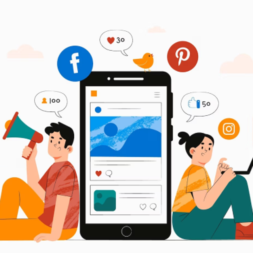 Accounting ads social media platform