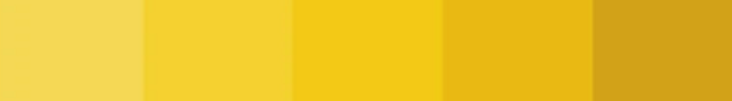 shades of yellow
