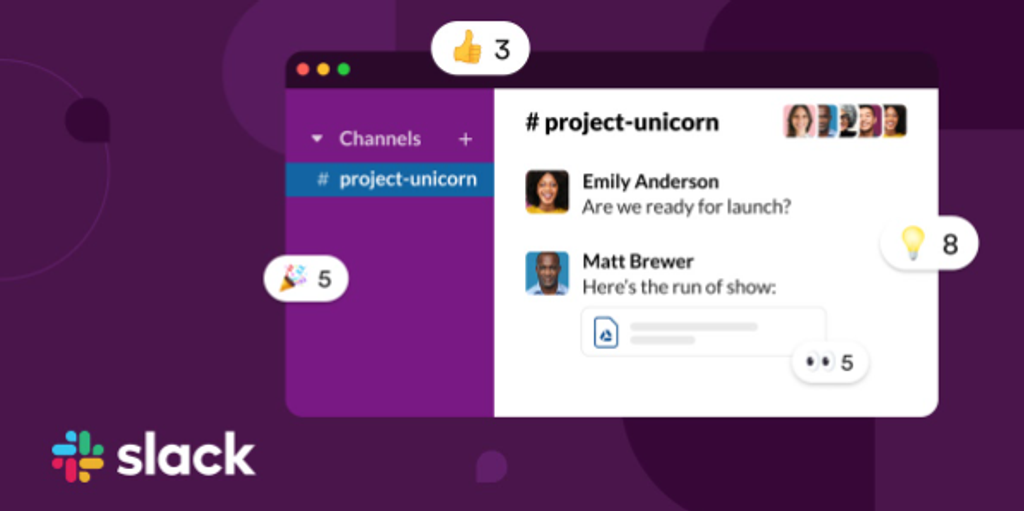 Slack advertisement