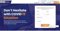 digital marekting landing page by Brandburp