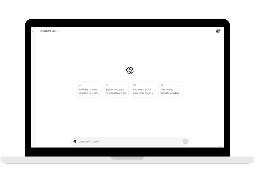 Example of ChatGPT-4o