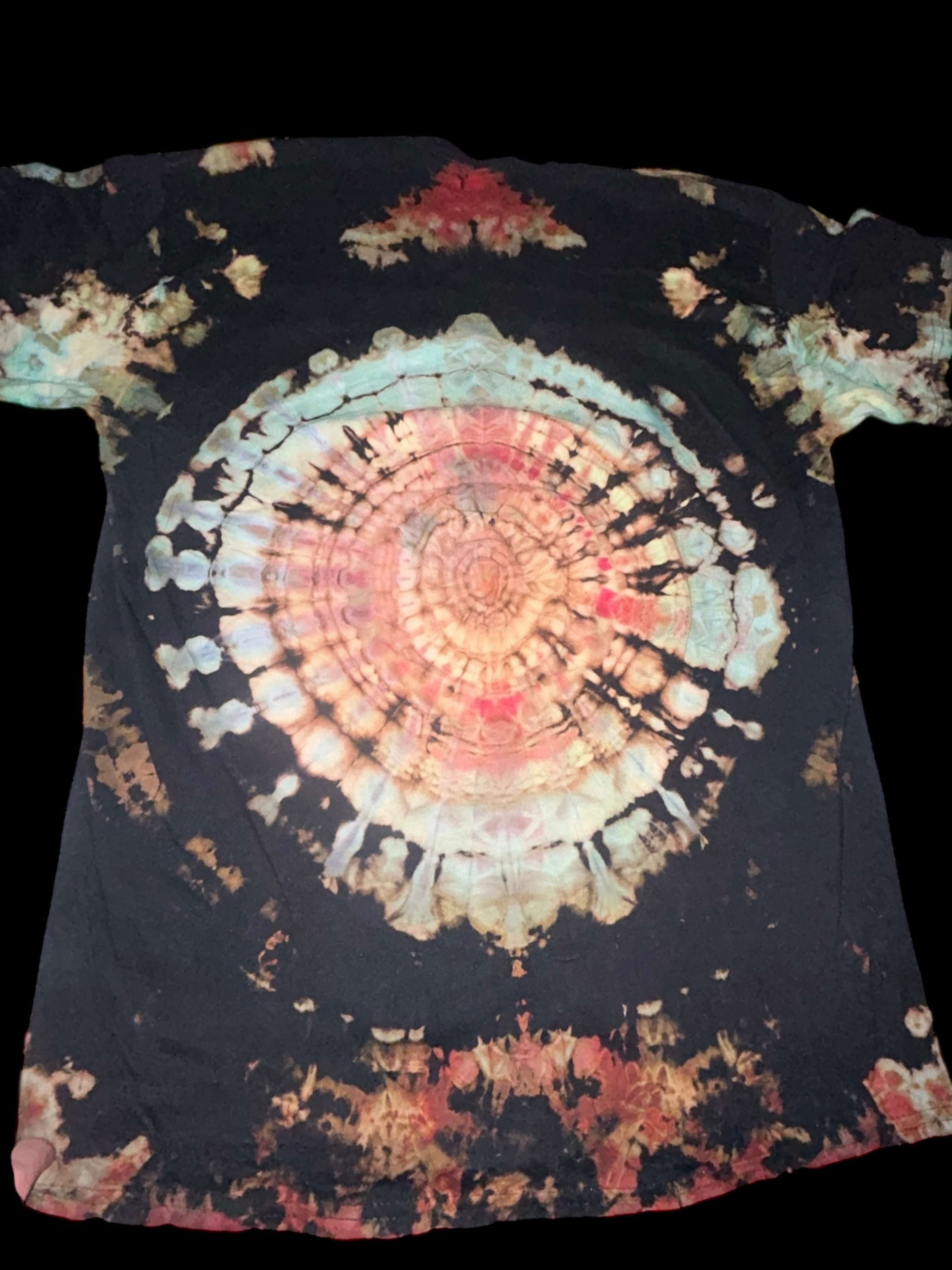 Cyan Bloom Tee Front