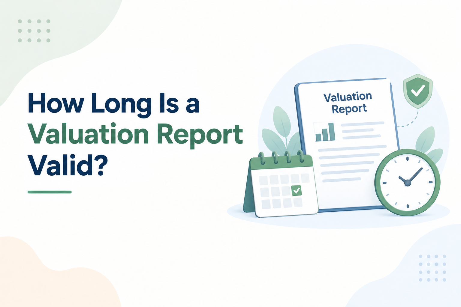 How long is a valuation report valid?