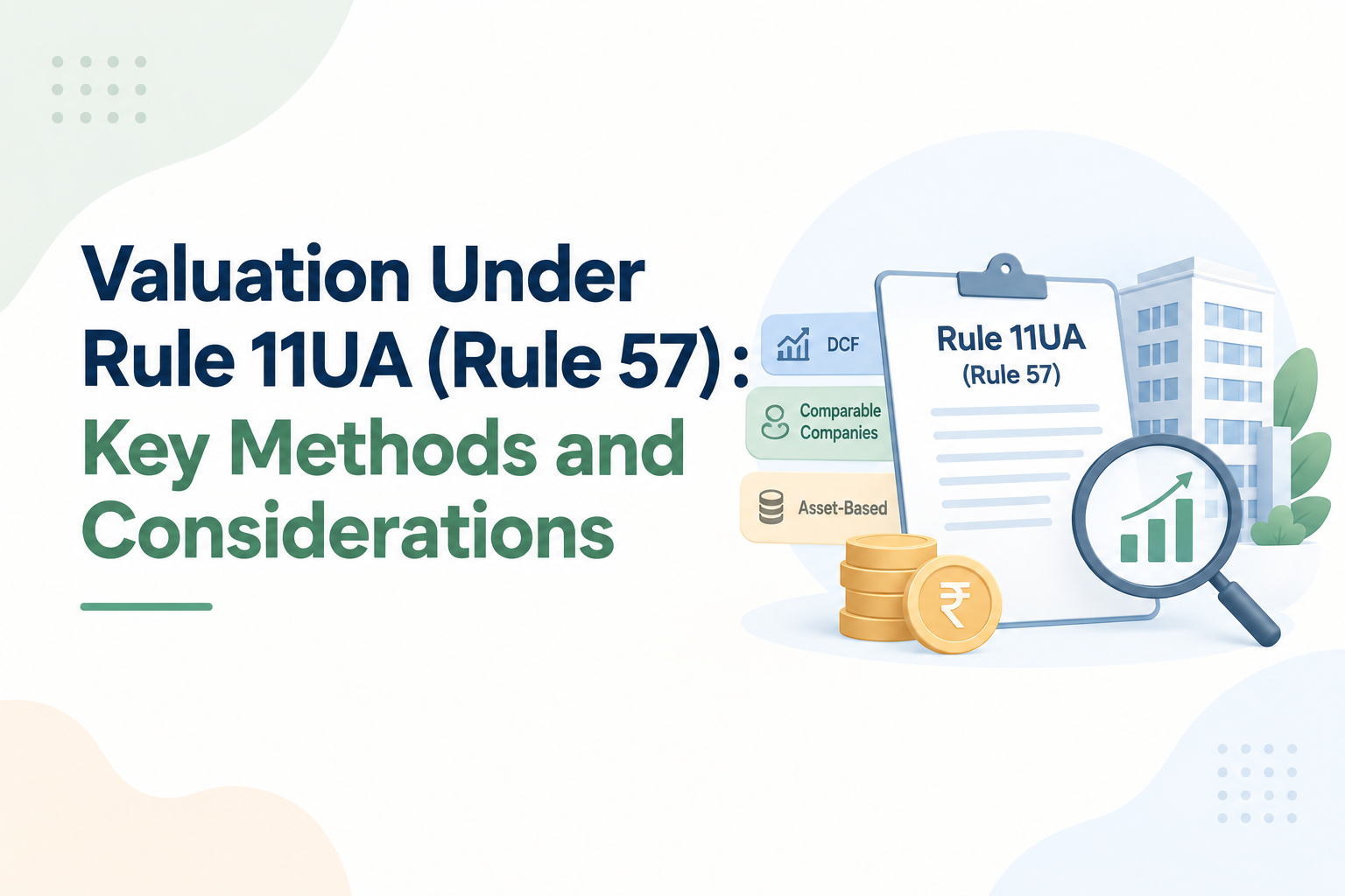 Valuation Under Rule 11UA(Rule 57) : Key Methods and Considerations