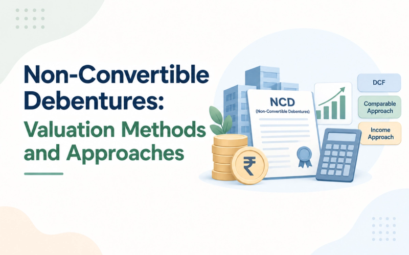 Non-Convertible Debentures: Valuation Methods and Approaches
