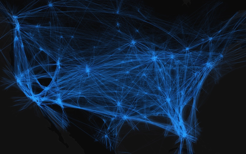 Flight Density Map - January 25, 2026, 12:00-04:00 UTC]