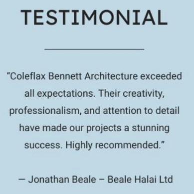 Coleflax Bennett Architecture