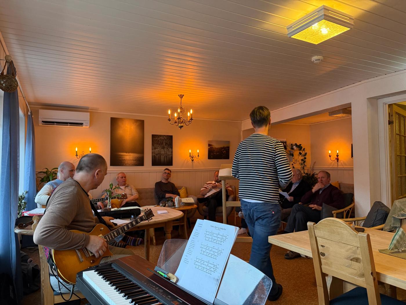 Utsikt frå trommene