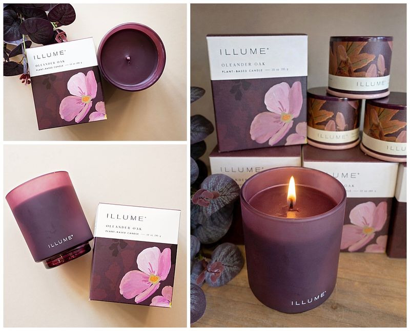 Candle product photography