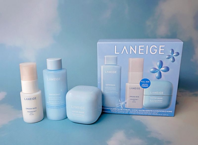 group of lotion products