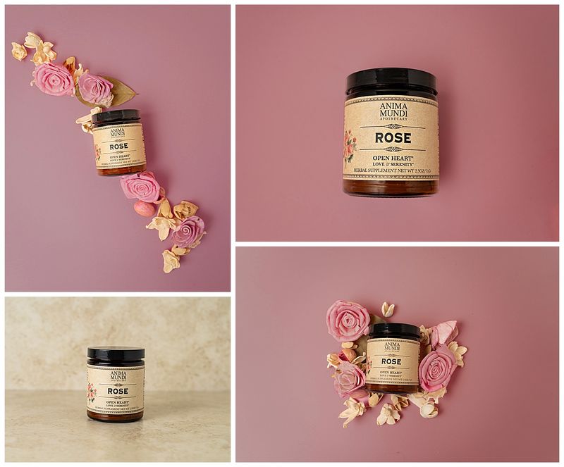Wellness brand product photography