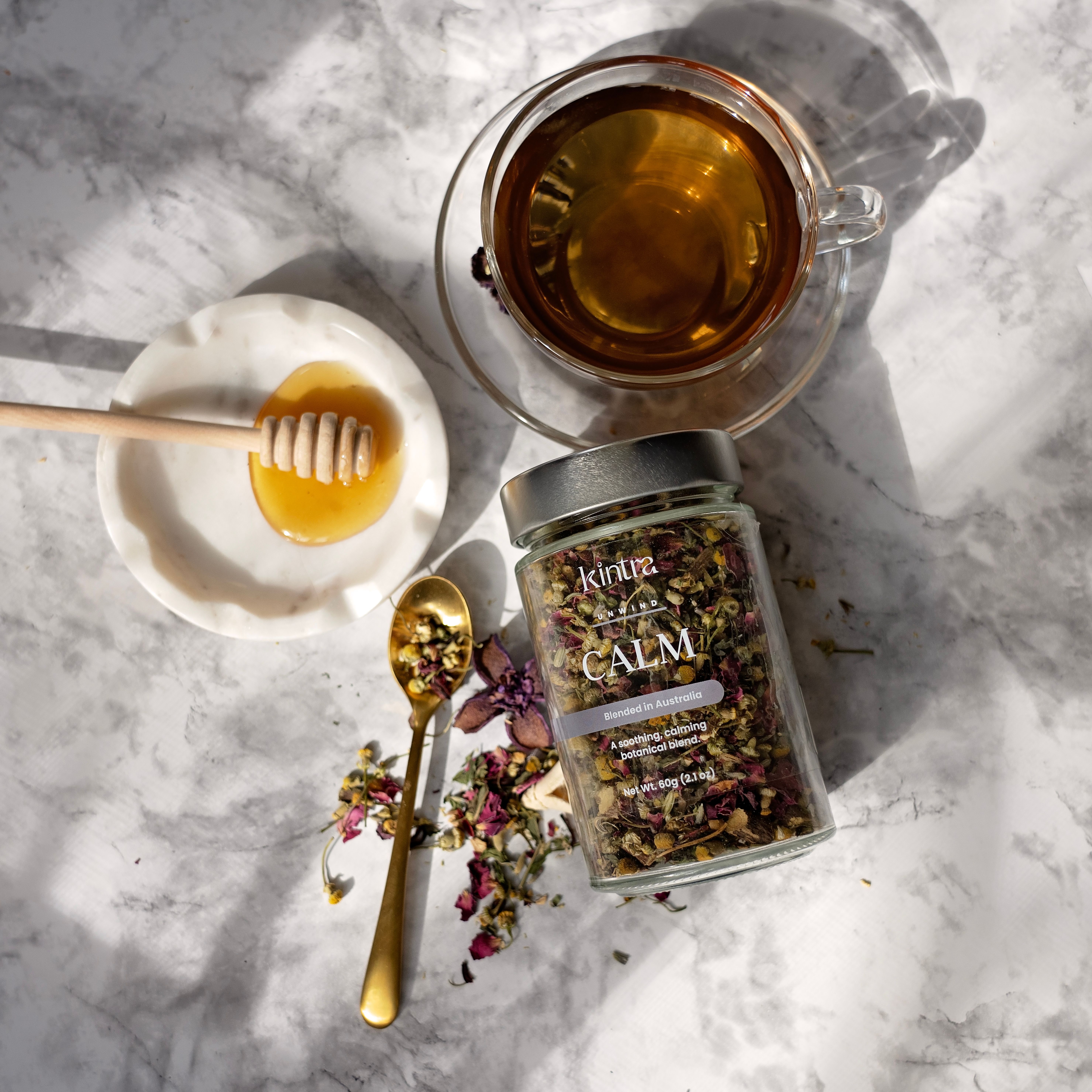 Tea product photography image 