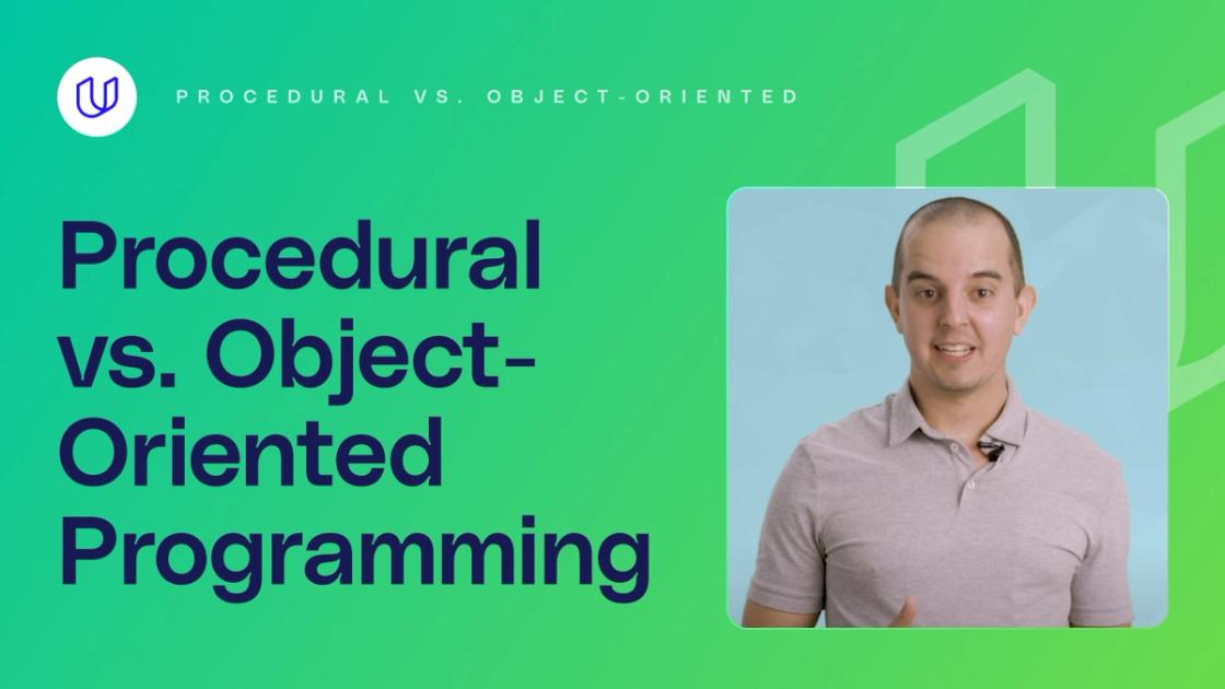 Procedural vs Object Oriented Programming (AI Programming with Python)