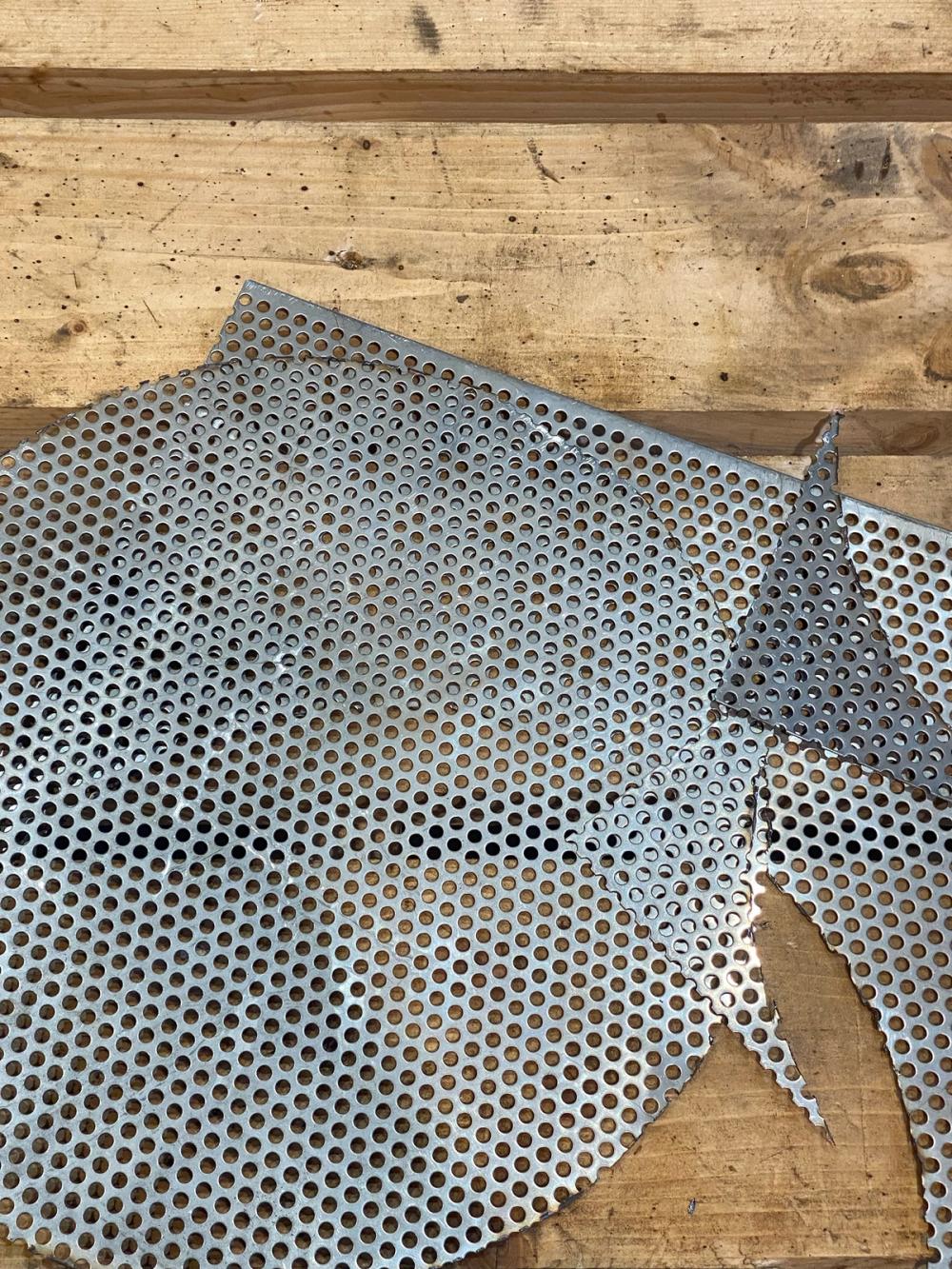 +PEACOCK LAMP: a wall lamp that plays with a naked re-use esthetic. The peacock lamp is a result of a collectors love for the scrap material. Sourced from a local metal workshop and used the design and produce this lamp structure. 