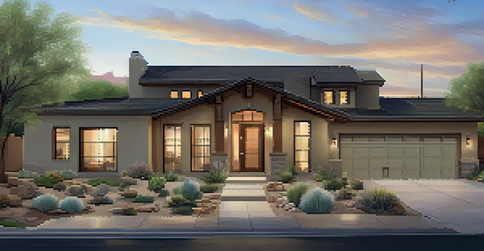 A modern multi-generational home featuring separate living spaces and a welcoming atmosphere.