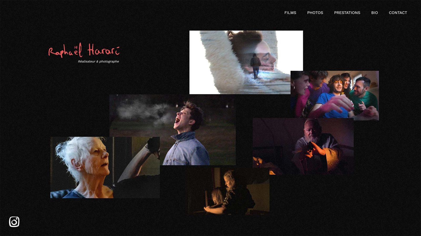 Léonard Veuthey webdesign - Raphael Harari