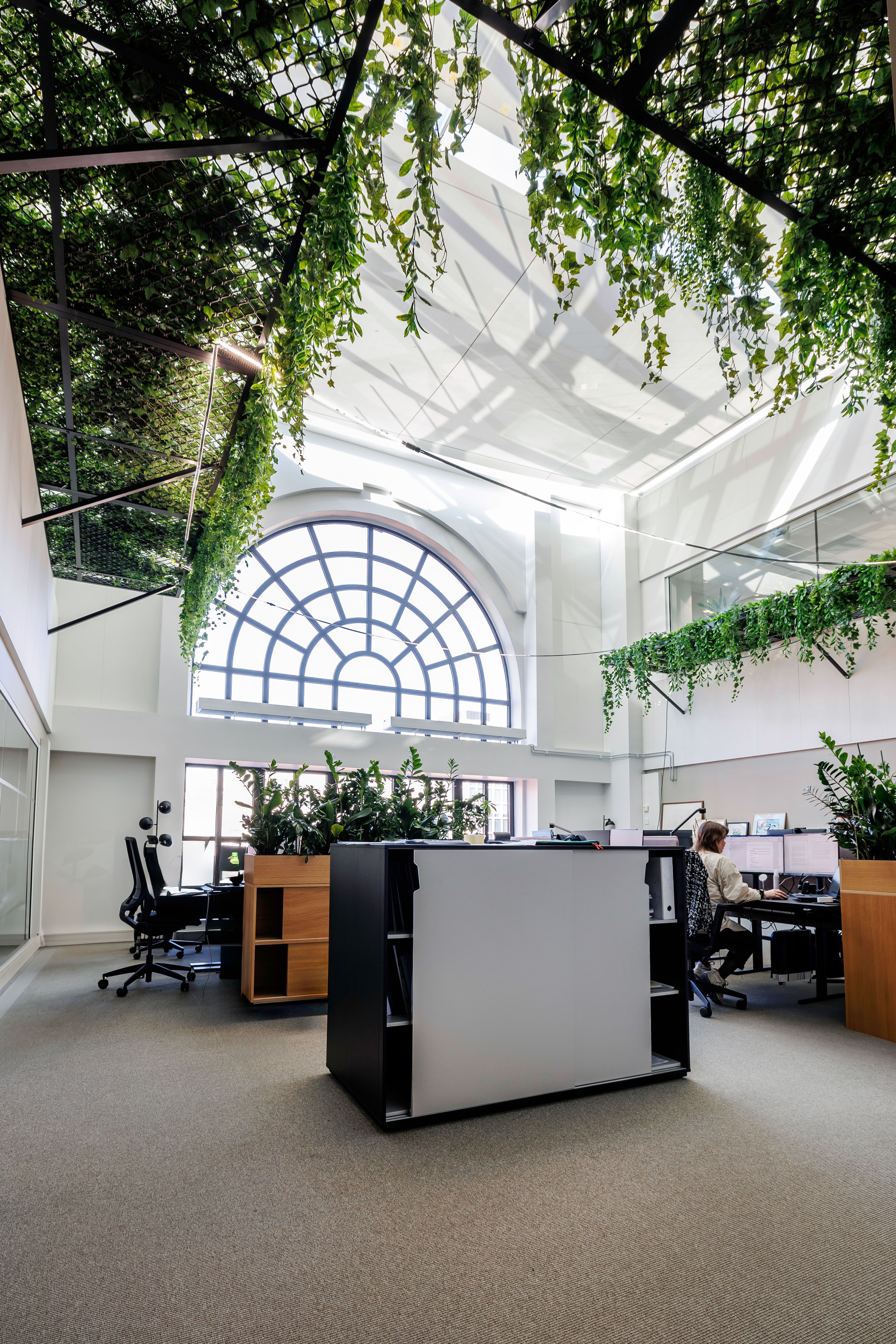 Arbeidsområder med dobbetlt takhøyde