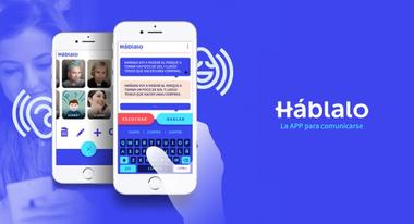 Brand & UX/UI design for a communication app for dissability users