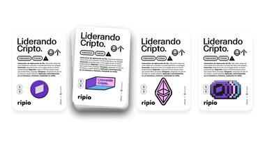 Custom iconography system developed for Ripio based on Web3 and Ethereum concepts