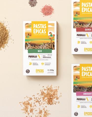 Brand & Packaging system for Agroecological Pasta