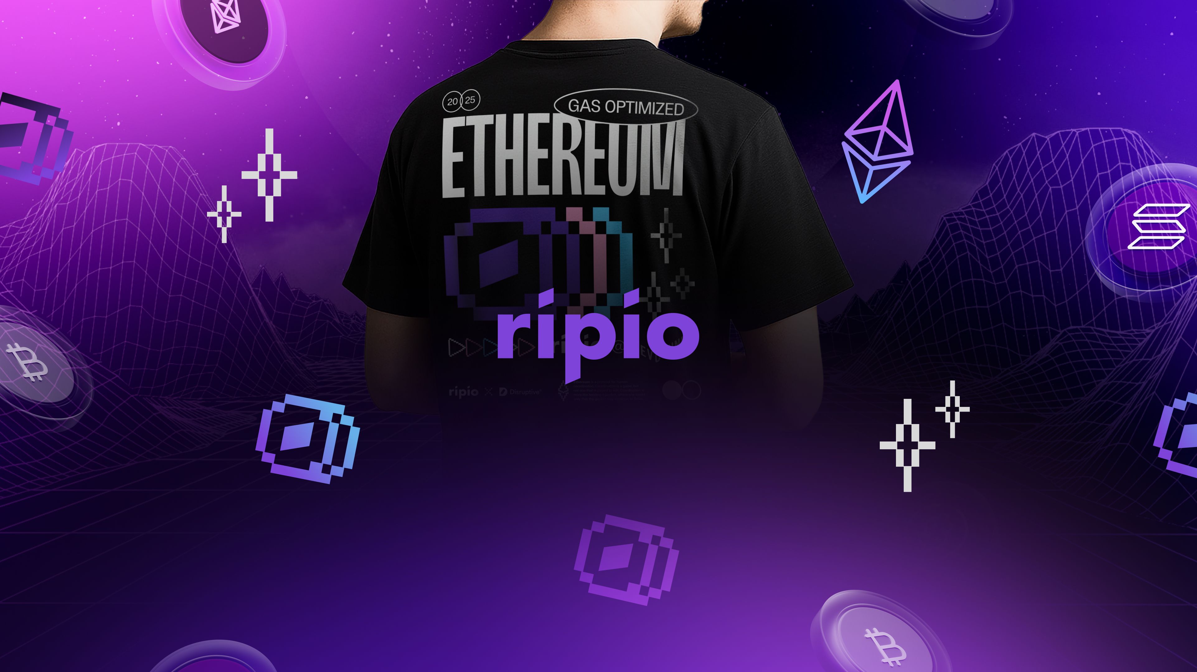 Ripio partnered with Disruptive® to design and produce a series of interactive stations that allowed visitors to seamlessly purchase cryptocurrencies for use throughout the event. We also crafted a complete suite of high-quality swag and merchandise, amplifying Ripio’s visibility and creating moments of connection across the venue.