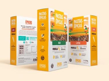 box packaging design of pasta