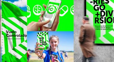 different brand identity applications for events
