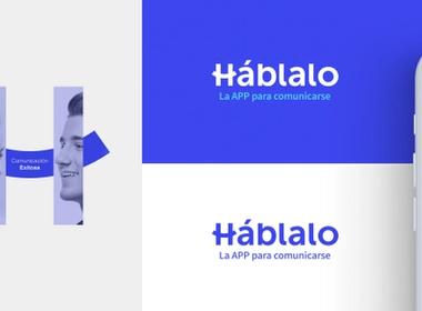 Logo & identity design for app Háblalo