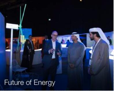 Speaking with the UAE Minister of Energy and Industry