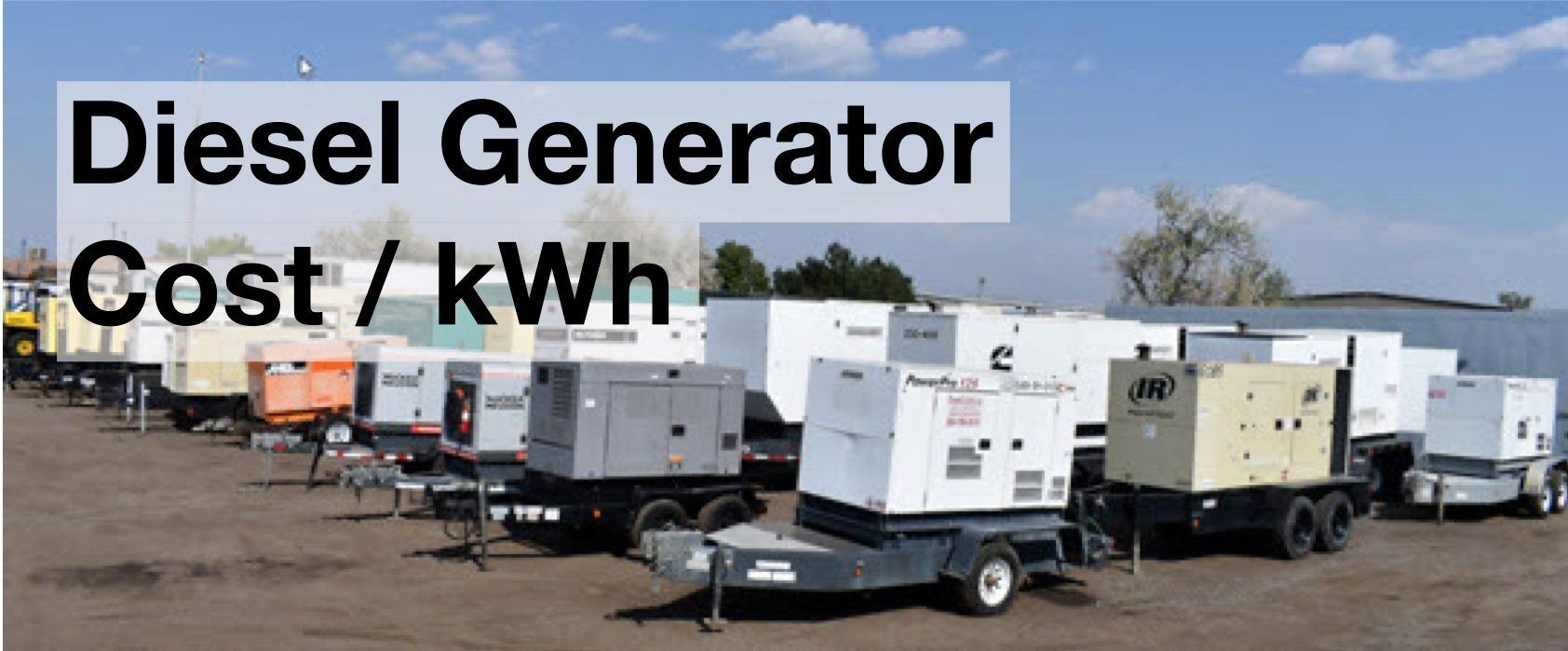 Cost of a Kilowatt - Diesel Generator Analysis