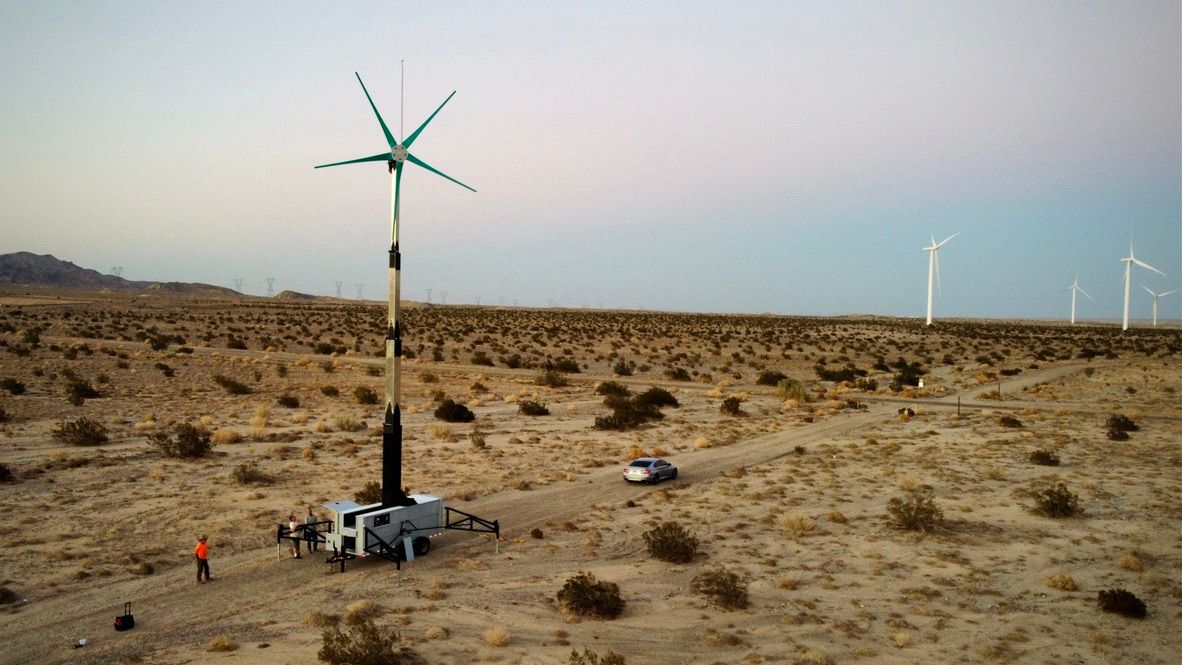 Uprise Portable Wind Turbine