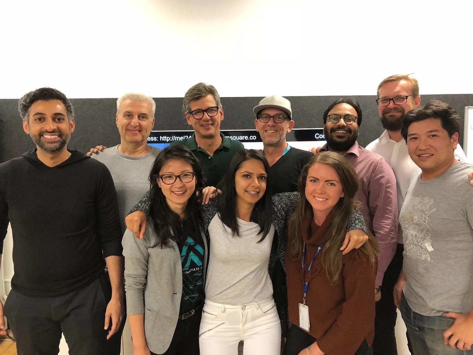 Partial Team photo of Founders, EIR's and IIR's after the Andy Sheats Fireside Chat